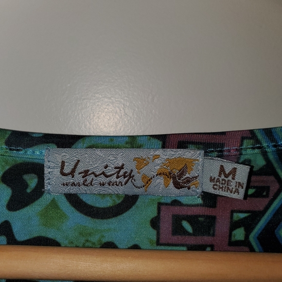 Unity World Wear mini dress size medium - Picture 3 of 6